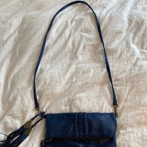 Blue purse
